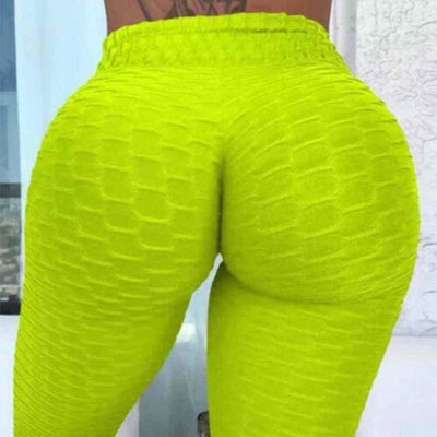 Set of 3 - Leggings Ruched Butt Shapewear Tights Yoga Pants