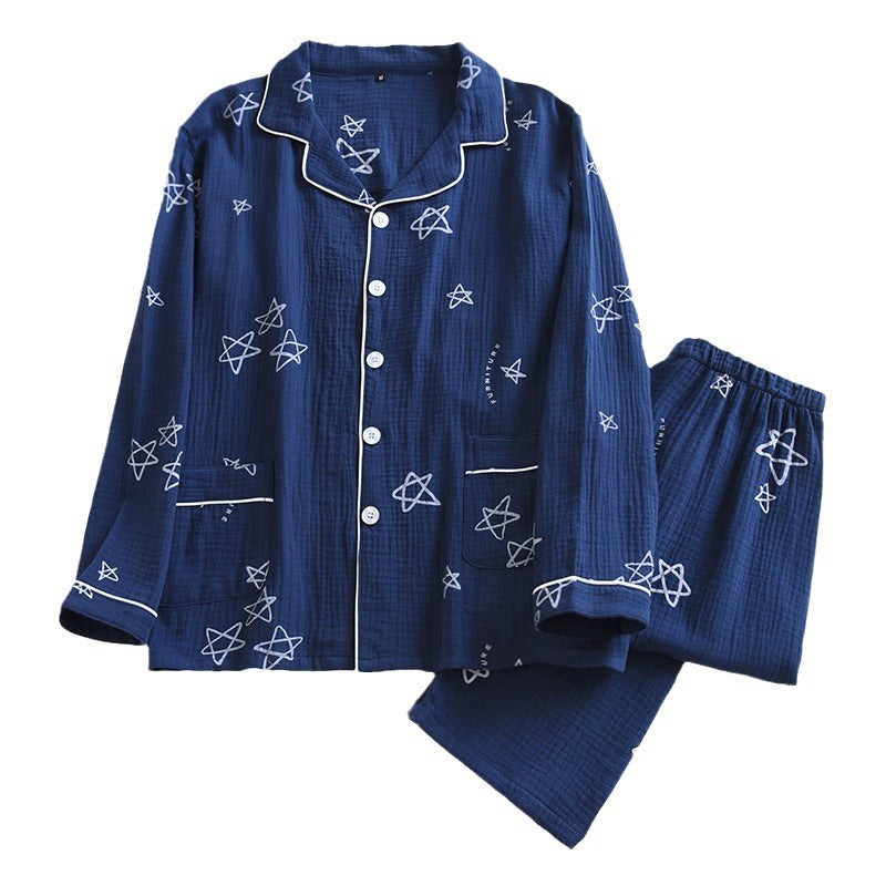 Gentleman's Soft Woven Layered Sleepwear Set