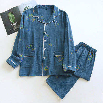 Gentleman's Soft Woven Layered Sleepwear Set