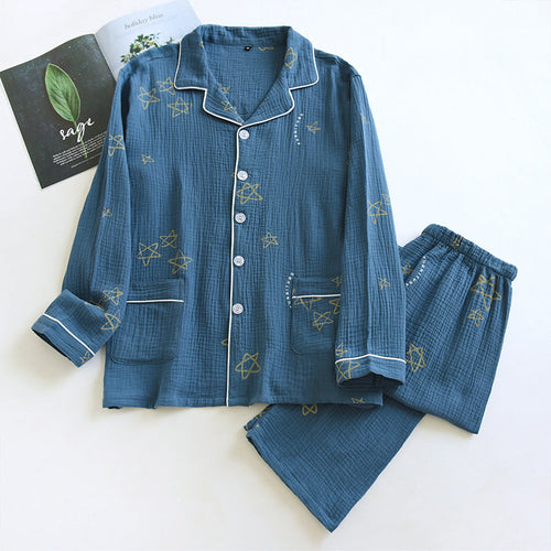 Gentleman's Soft Woven Layered Sleepwear Set