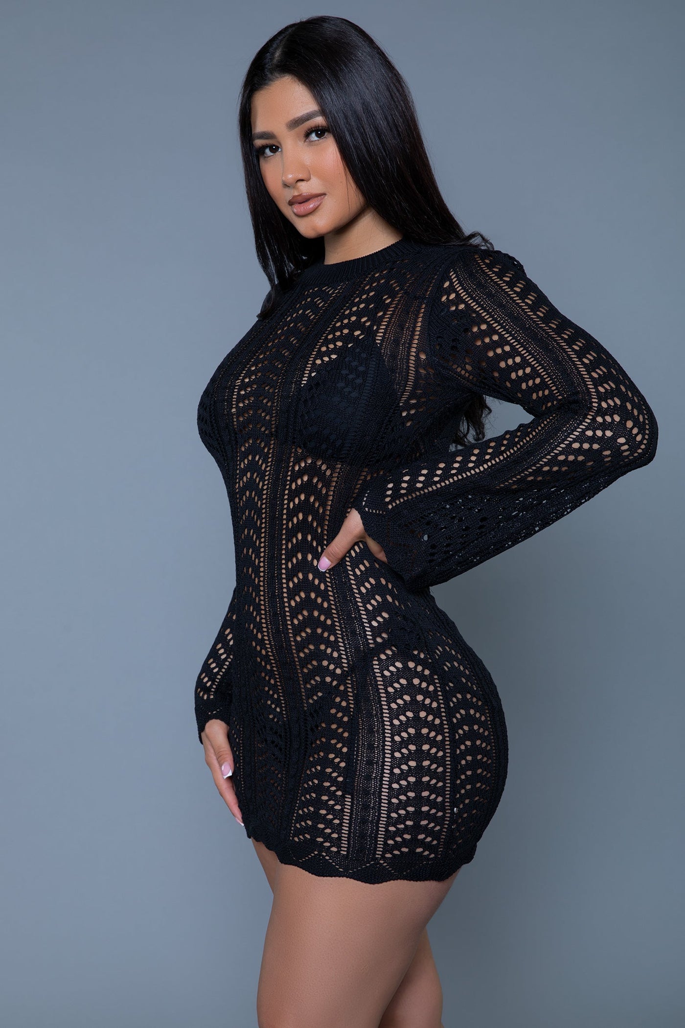 LINGERN Kinsley Crochet Mini Dress blends chic style, breathable comfort, and elegance for day-to-night wear. Perfect for modern, confident women.